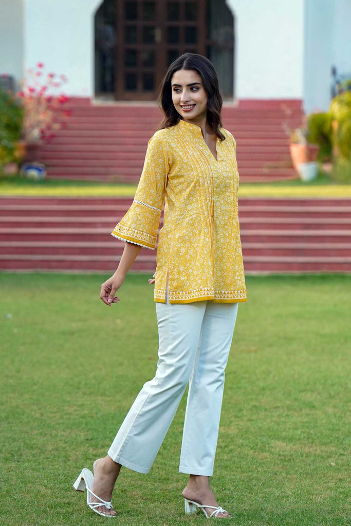 Ladies Pants For Kurtis With Side Pocket Stretchable Trousers